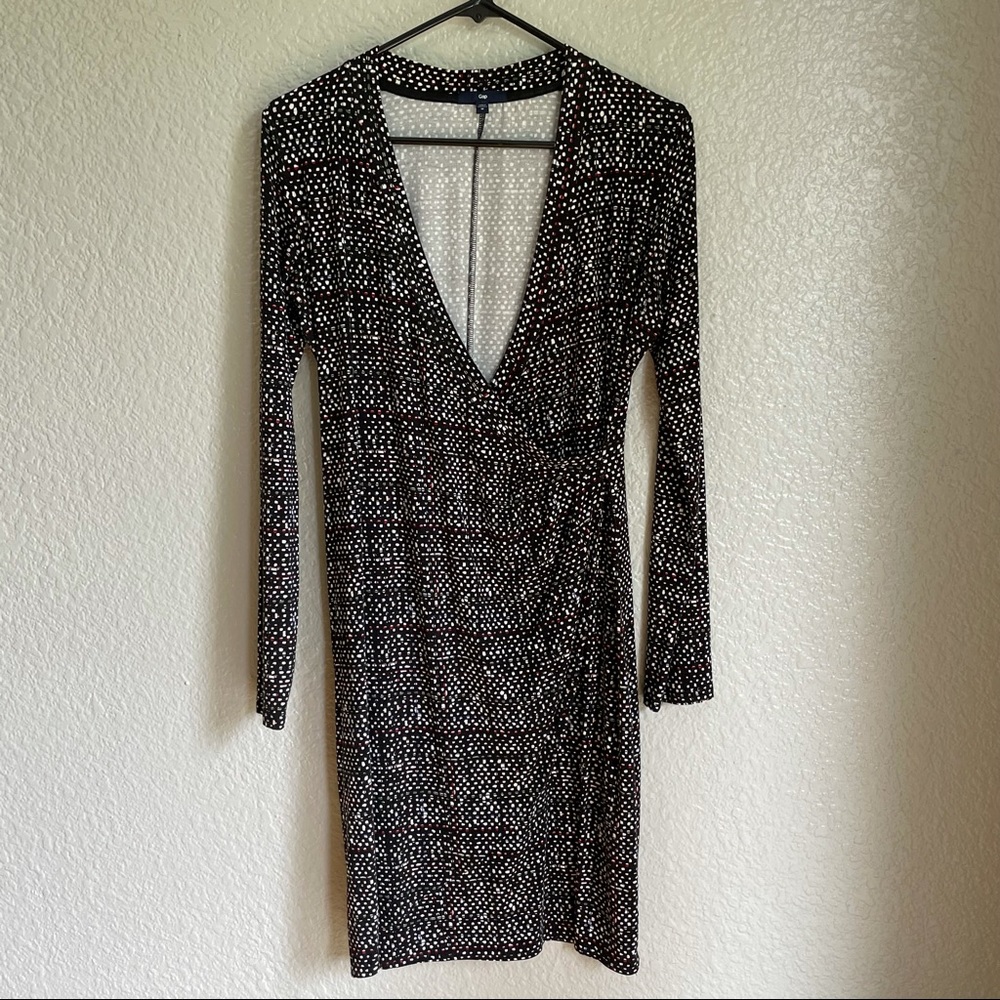 Gap Faux Wrap Dress